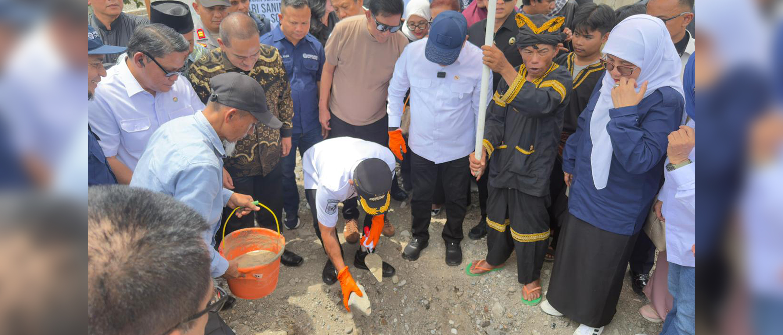 Pelaksanaan Pemberian Sumbangan Bencana  - Membangun Jembatan Gantung di Solok Sumbar - 2 April 2026